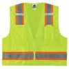 GloWear Safety Vests Small/Medium Green Polyester High Visibility Enhanced Visibility (Reflective) Safety Vest