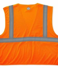 GloWear Safety Vests 4Xl/5Xl Orange Polyester High Visibility Enhanced Visibility (Reflective) Safety Vest -Menards Safety Shop 13593835