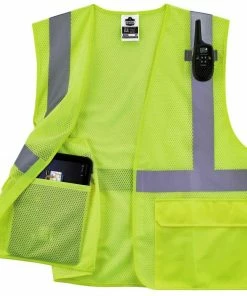 GloWear Safety Vests 4Xl/5Xl Green Polyester High Visibility Enhanced Visibility (Reflective) Safety Vest 8 GloWear Safety Vests 4Xl/5Xl Green Polyester High Visibility Enhanced Visibility (Reflective) Safety Vest -Menards Safety Shop 13593885