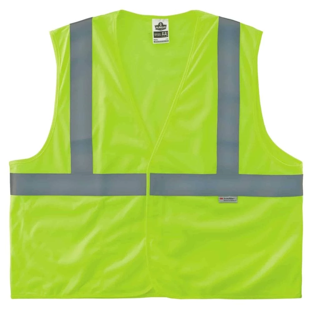 GloWear Safety Vests 2Xl/3Xl Green Polyester High Visibility Enhanced Visibility (Reflective) Safety Vest 1 GloWear Safety Vests 2Xl/3Xl Green Polyester High Visibility Enhanced Visibility (Reflective) Safety Vest