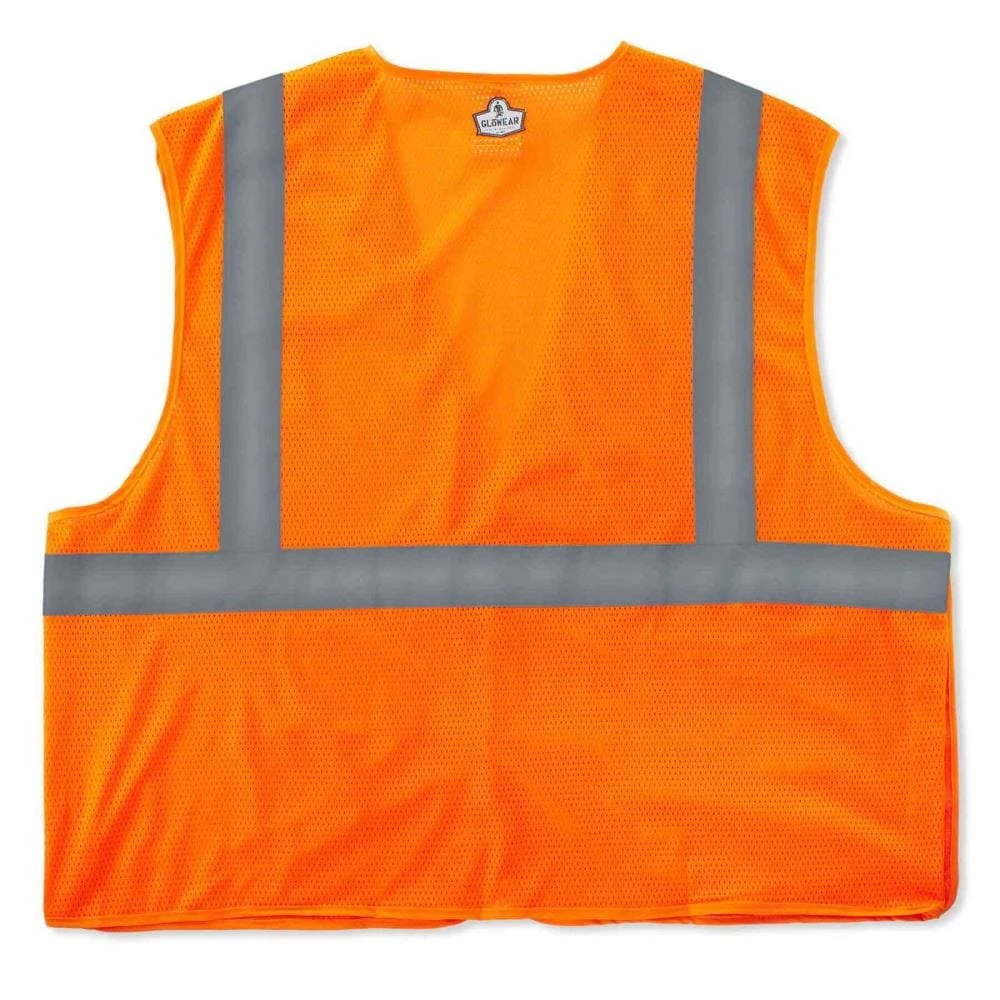 GloWear Safety Vests 2Xl/3Xl Orange Polyester High Visibility Enhanced Visibility (Reflective) Safety Vest 2 GloWear Safety Vests 2Xl/3Xl Orange Polyester High Visibility Enhanced Visibility (Reflective) Safety Vest - Image 2