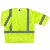 GloWear Safety Vests Small/Medium Green Polyester High Visibility Enhanced Visibility (Reflective) Safety Vest