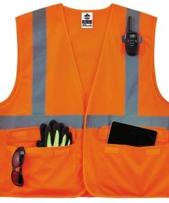 GloWear Safety Vests Small/Medium Orange Polyester High Visibility Enhanced Visibility (Reflective) Safety Vest 6 GloWear Safety Vests Small/Medium Orange Polyester High Visibility Enhanced Visibility (Reflective) Safety Vest -Menards Safety Shop 13597960