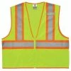 GloWear Safety Vests Large/X-Large Green Polyester High Visibility Enhanced Visibility (Reflective) Safety Vest
