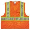 GloWear Safety Vests 4Xl/5Xl Orange Polyester High Visibility Enhanced Visibility (Reflective) Safety Vest