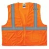 GloWear Safety Vests 2Xl/3Xl Orange Polyester High Visibility Enhanced Visibility (Reflective) Safety Vest