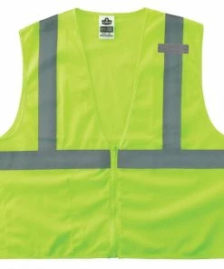 GloWear Safety Vests 2Xl/3Xl Green Polyester High Visibility Enhanced Visibility (Reflective) Safety Vest