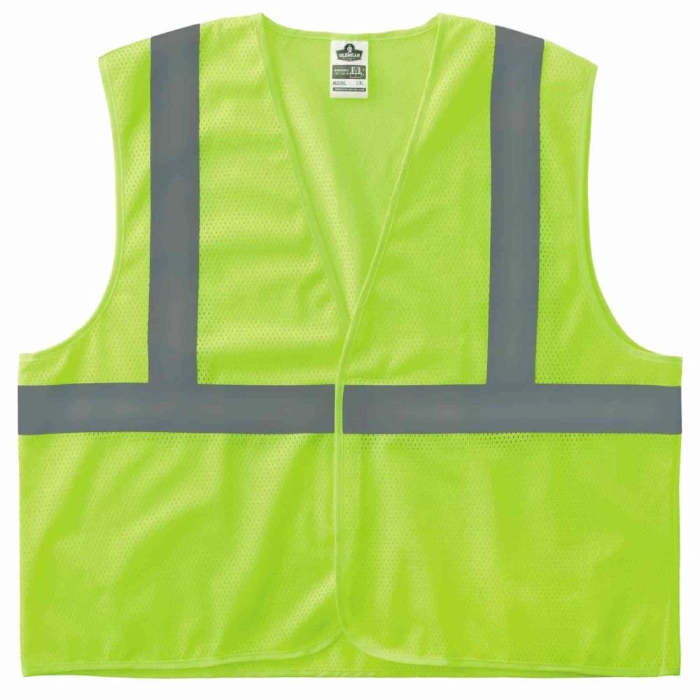 GloWear Safety Vests Small/Medium Green Polyester High Visibility Enhanced Visibility (Reflective) Safety Vest 1 GloWear Safety Vests Small/Medium Green Polyester High Visibility Enhanced Visibility (Reflective) Safety Vest