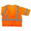 GloWear Safety Vests 2Xl/3Xl Orange Polyester High Visibility Enhanced Visibility (Reflective) Safety Vest