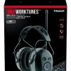 3M WorkTunes Connect + AM/FM Plastic Hearing Protection Earmuffs with with AM/FM Radio Bluetooth Compatibility