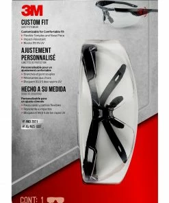 3M Eye Protection Custom Fit Plastic Safety Glasses