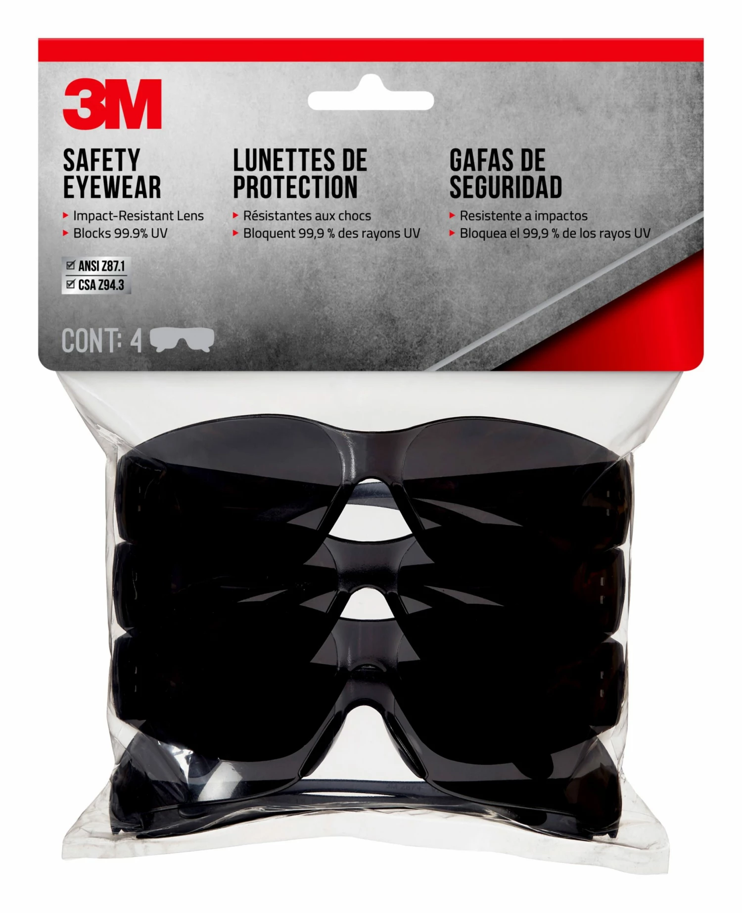 3M Eye Protection Outdoor Plastic Safety Glasses 1 3M Eye Protection Outdoor Plastic Safety Glasses