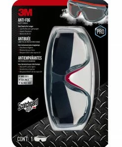 3M Eye Protection Scotchgard Plastic Anti-Fog Safety Goggles