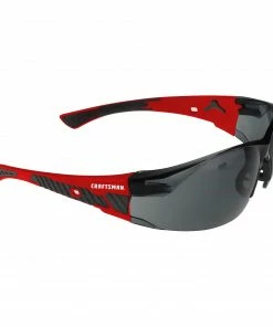 CRAFTSMAN Eye Protection CMXPERA220 Comfort Fit Safety Glasses- Smoke Plastic Safety Glasses