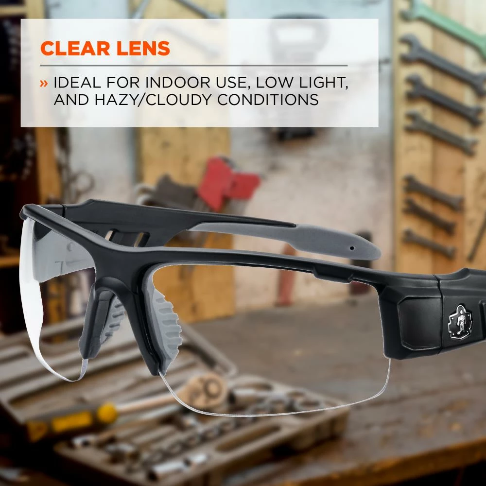 Skullerz Eye Protection Dagr Plastic Safety Glasses 2 Skullerz Eye Protection Dagr Plastic Safety Glasses - Image 2