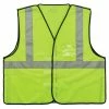 GloWear Safety Vests Small/Medium Green Polyester High Visibility Enhanced Visibility (Reflective) Safety Vest