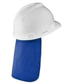 Chill-Its Hard Hat Accessories Ergodyne Chill-Its 6717 Evaporative Cooling Hard Hat Pad w/Neck Shade, Blue -Menards Safety Shop 14216700