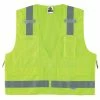 GloWear Safety Vests 2Xl/3Xl Green Polyester High Visibility Enhanced Visibility (Reflective) Safety Vest