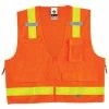 GloWear Safety Vests Large/X-Large Orange Polyester High Visibility Enhanced Visibility (Reflective) Safety Vest