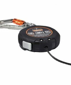 Squids Safety Accessories Ergodyne Squids 3011 Retractable Tool Lanyard with Carabiner Mount - 8-lbs, Black, Standard 9 Squids Safety Accessories Ergodyne Squids 3011 Retractable Tool Lanyard with Carabiner Mount - 8-lbs, Black, Standard -Menards Safety Shop 14217263