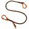 Squids Safety Accessories Ergodyne Squids 3110F(x) Tool Lanyard Dual Carabiner - 10-lbs, Orange and Gray, Standard