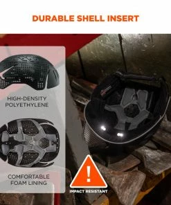 Skullerz Hard Hats Black Hard Hat -Menards Safety Shop 14224946