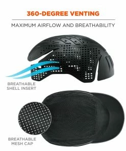 Skullerz Hard Hats Black Hard Hat -Menards Safety Shop 14224947