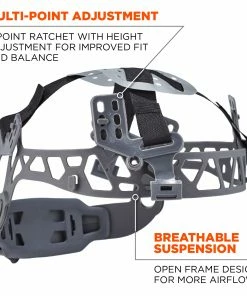 Skullerz Hard Hats Quick Adjusting Ratchet White Hard Hat -Menards Safety Shop 14225146