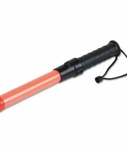 Tatco Safety Accessories Safety Baton, LED, Red, 1-1/2-in x 13-1/3-in