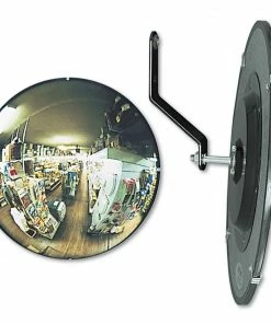 See All Safety Accessories 160 degree Convex Security Mirror, 12-in Diameter