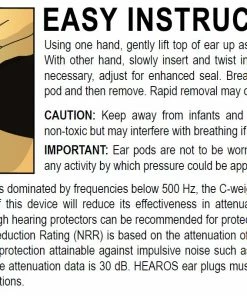 HEAROS 80-Pack Foam Hearing Protection Earplugs -Menards Safety Shop 15444353