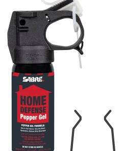 SABRE Pepper Spray Black Pepper Gel Keychain