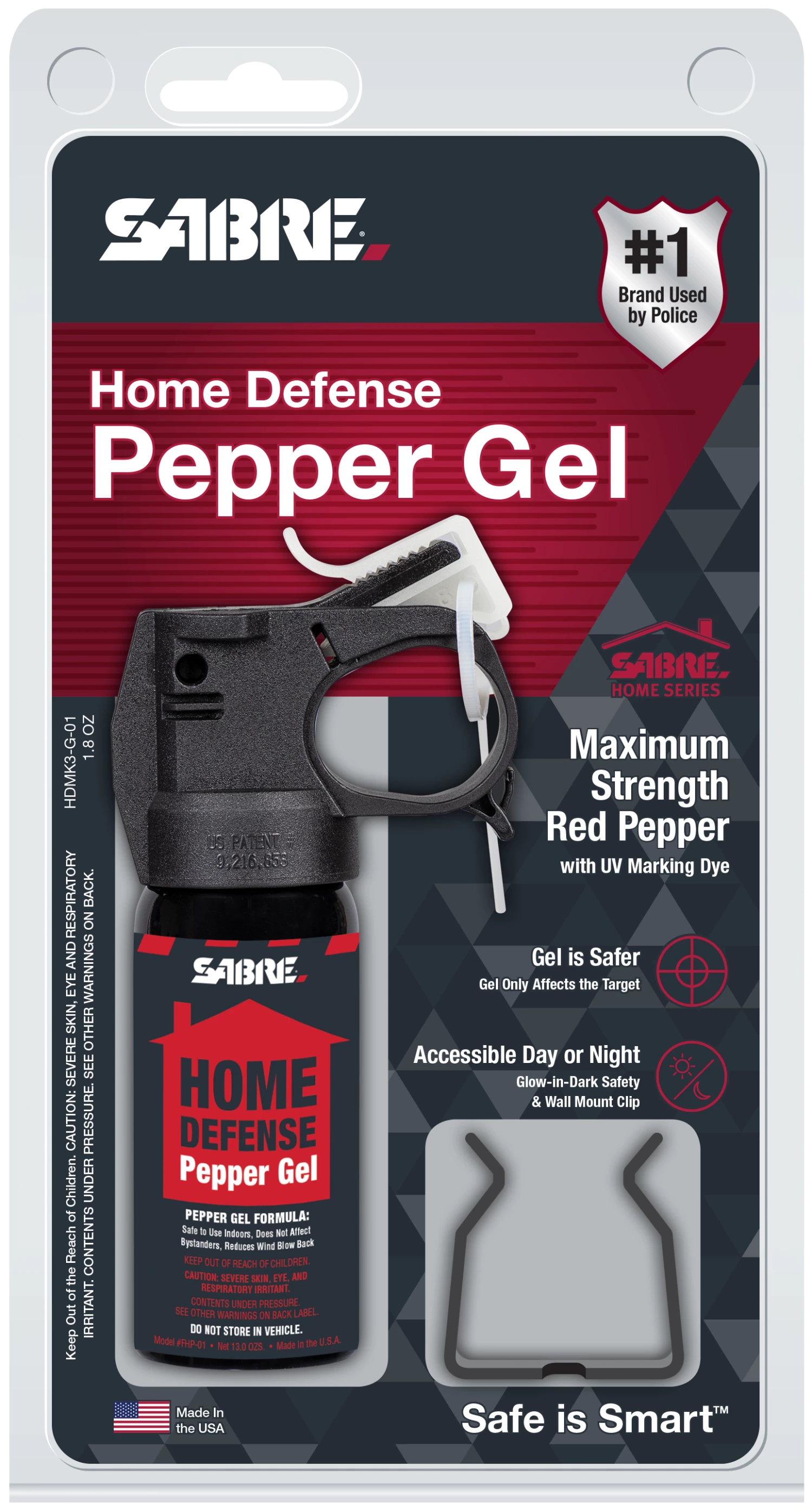 SABRE Pepper Spray Black Pepper Gel Keychain 2 SABRE Pepper Spray Black Pepper Gel Keychain - Image 2