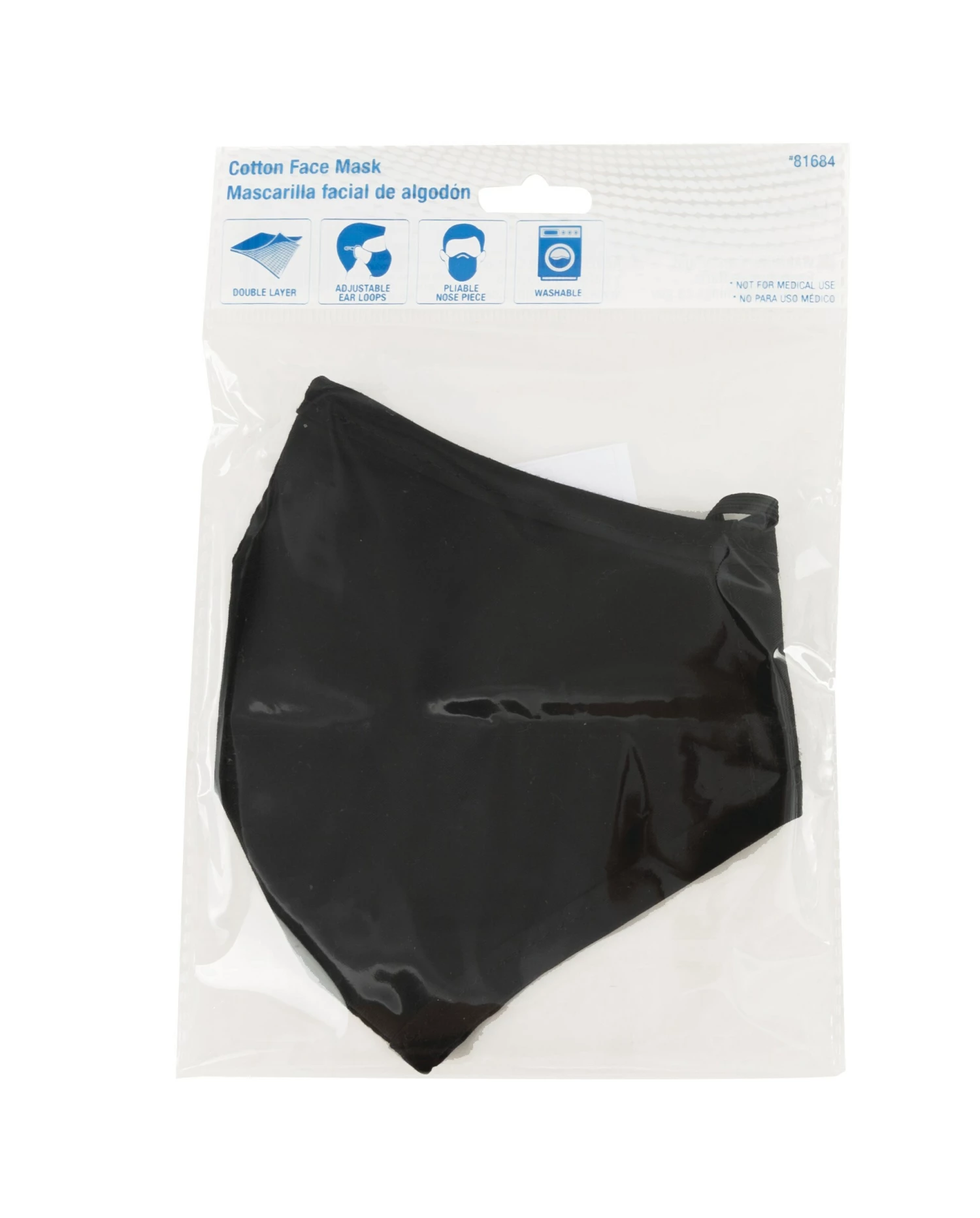 Thing Respiratory Protection Black Reusable Not Rated Large/X Large All-purpose Face Mask 5 Thing Respiratory Protection Black Reusable Not Rated Large/X Large All-purpose Face Mask - Image 5