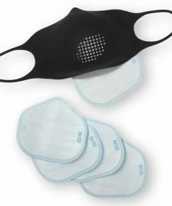 GIR Face Masks Silicone Mask Kit Black Reusable Not Rated Adult Large All-purpose Safety Mask