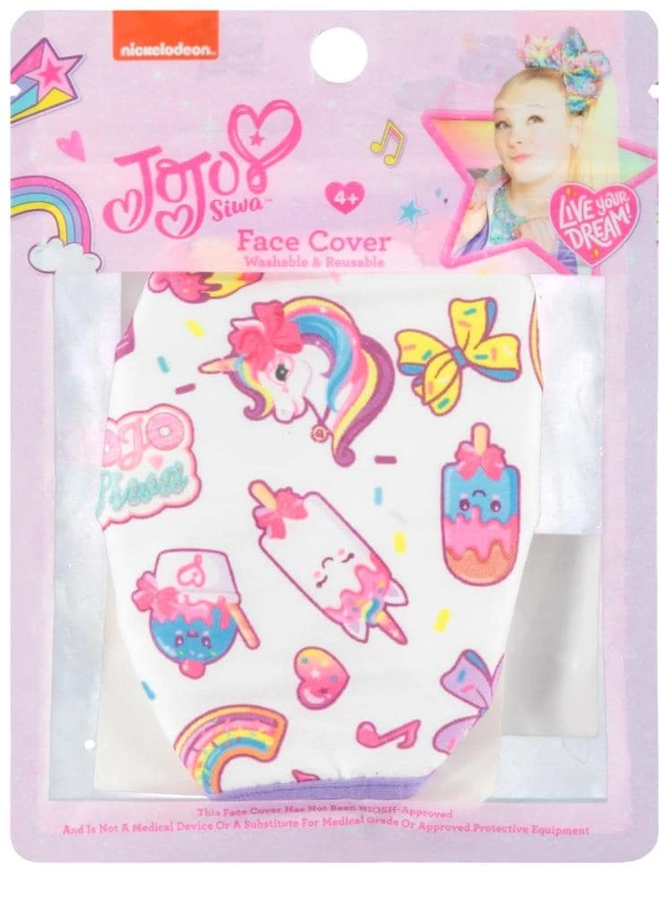 JoJo Siwa Face Masks Multi Reusable Not Rated Kids All-purpose Face Mask 5 JoJo Siwa Face Masks Multi Reusable Not Rated Kids All-purpose Face Mask - Image 5