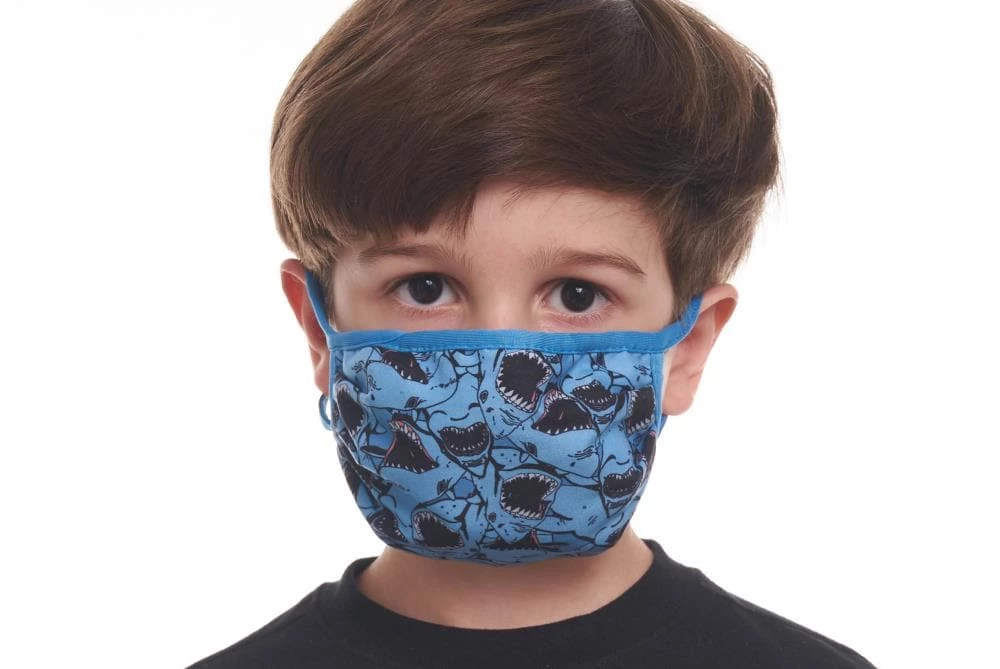 SharkBite Face Masks Reusable Not Rated Kids All-purpose Face Mask 2 SharkBite Face Masks Reusable Not Rated Kids All-purpose Face Mask - Image 2