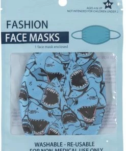 SharkBite Face Masks Reusable Not Rated Kids All-purpose Face Mask 8 SharkBite Face Masks Reusable Not Rated Kids All-purpose Face Mask -Menards Safety Shop 17855506