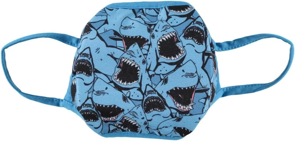 SharkBite Face Masks Reusable Not Rated Kids All-purpose Face Mask 5 SharkBite Face Masks Reusable Not Rated Kids All-purpose Face Mask - Image 5