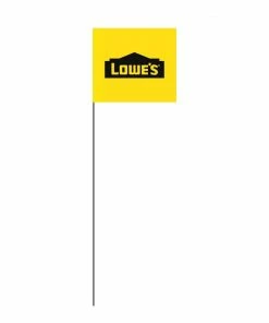 Lowe's Marking Flags Yel Irrigation Flag 10 pack