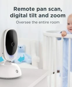 MOTOROLA Child Safety Comfort75 5-in Video Baby Monitor with Remote Pan Scan -Menards Safety Shop 18147301