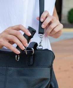 SABRE Pepper Spray Black Pepper Gel Keychain -Menards Safety Shop 41875213