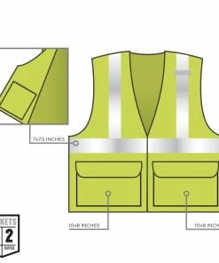 GloWear Safety Vests 2Xl/3Xl Green Polyester High Visibility Enhanced Visibility (Reflective) Safety Vest 9 GloWear Safety Vests 2Xl/3Xl Green Polyester High Visibility Enhanced Visibility (Reflective) Safety Vest -Menards Safety Shop 42140075