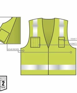 GloWear Safety Vests Large/X-Large Green Polyester High Visibility Enhanced Visibility (Reflective) Safety Vest 9 GloWear Safety Vests Large/X-Large Green Polyester High Visibility Enhanced Visibility (Reflective) Safety Vest -Menards Safety Shop 42155558