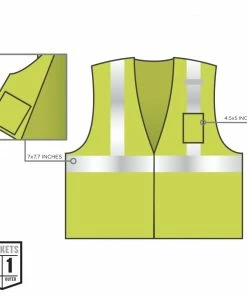 GloWear Safety Vests 2Xl/3Xl Green Polyester High Visibility Enhanced Visibility (Reflective) Safety Vest 9 GloWear Safety Vests 2Xl/3Xl Green Polyester High Visibility Enhanced Visibility (Reflective) Safety Vest -Menards Safety Shop 42162514