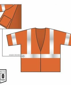 GloWear Safety Vests 2Xl/3Xl Orange Polyester High Visibility Enhanced Visibility (Reflective) Safety Vest 5 GloWear Safety Vests 2Xl/3Xl Orange Polyester High Visibility Enhanced Visibility (Reflective) Safety Vest -Menards Safety Shop 42163653