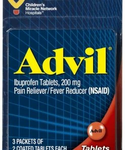 Advil Pain Relief & Management Medicines Advil 6ct Tablets