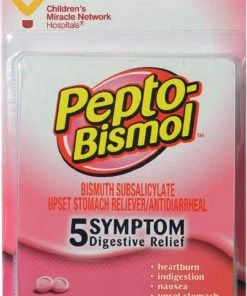 Pepto-Bismol Digestive Health Medicines Pepto-Bismol Chewables 6ct