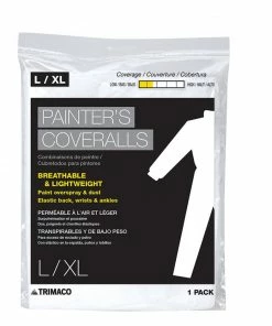 Trimaco Protective Clothing XL Polypropylene Paint Protective Coveralls