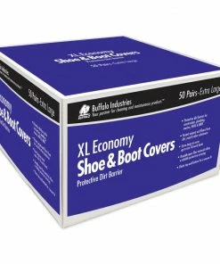 Buffalo Industries Protective Clothing XL Shoe Covers 50 Pair Carton